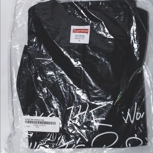 Supreme wake the world tee